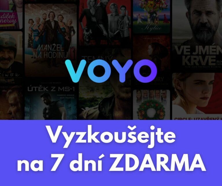 Voyo 7 dní zdarma