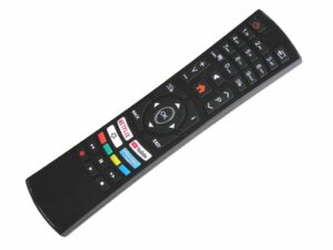 RC4390P Dálkový ovladač Vestel originální  30108040 / RC4390P  black- prime video / youtube