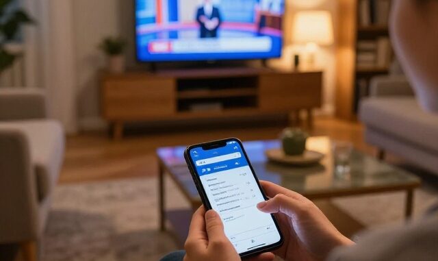 Placení televizního poplatku přes mobilní bankovnictví